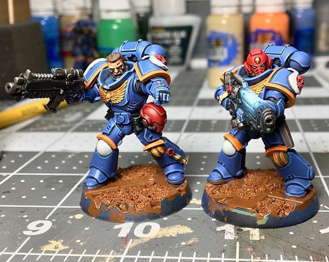 The Lieutenants are looking for some decals and a finished base! Pretty much&nbsp;complete!