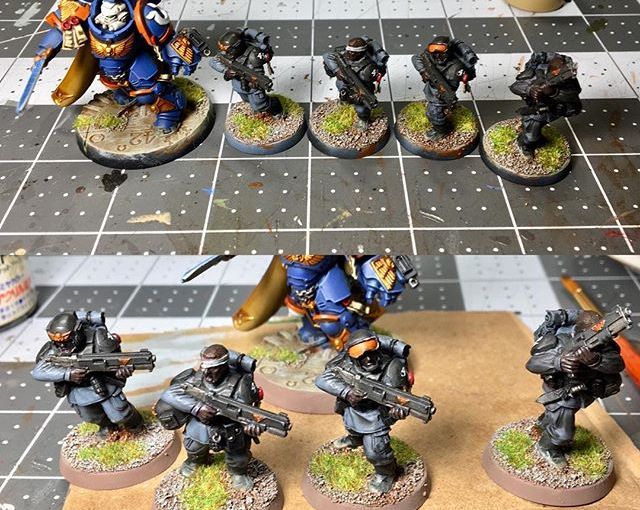 Some progress this morning with the&nbsp;bases.