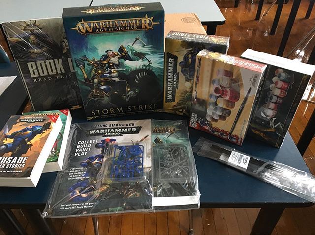 Supplies for the club are&nbsp;here!!